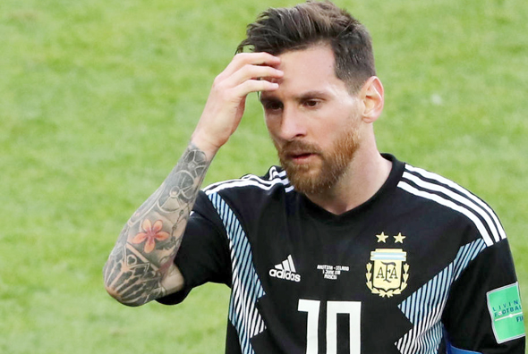 ארגנטינה נגד איסלנד מונדיאל 2018 ליאו מסי, צילוםף אי פי איי