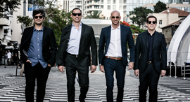 Skyline AI co-founders (from left): Or Hiltch, Iri Amirav, Amir Leitersdorf, and Guy Zipori. Photo: 