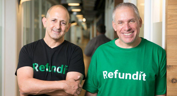 ReFundit's Ziv Tirosh (left) and Uri Levin. Photo: ReFundit