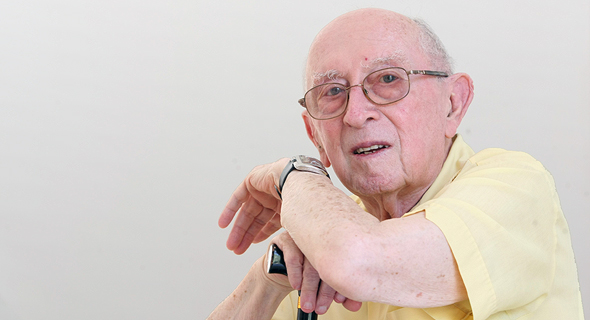 הסופר נתן שחם. נפטר בגיל 93