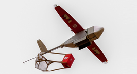 Zipline's drone. Photo: AFP