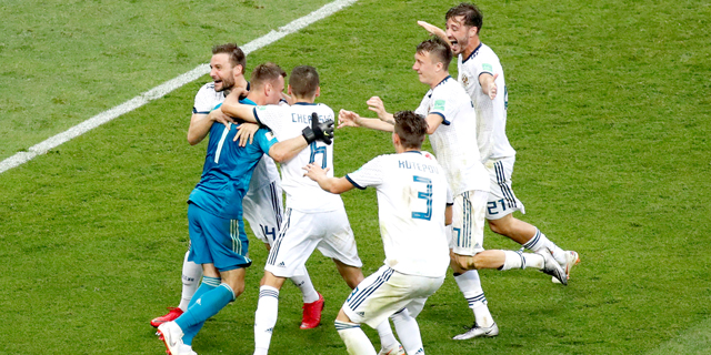 הפתעה בשמינית הגמר: רוסיה הדיחה את ספרד