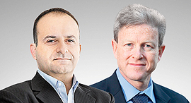 Yoav Tzruya (left), ThetaRay CEO Mark Gazit. Photo: Orel Cohen, Miki Noam Alon