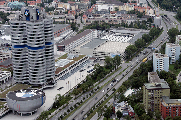 מטה ב.מ.וו BMW רכב מינכן גרמניה, צילום: בלומברג