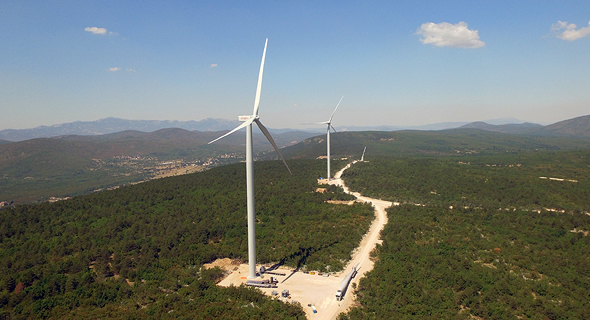 פרויקט אנרגיית רוח של אנלייט בקרואטיה, צילום: אנלייט
