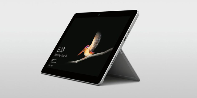 האח הקטן: מיקרוסופט חשפה את Surface Go, טאבלט היברידי חדש