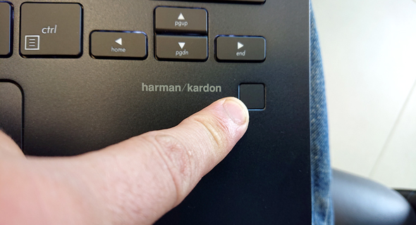 סורק טביעת האצבע של המחשב