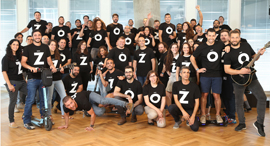 Zooz's team. Photo: Benni Forman