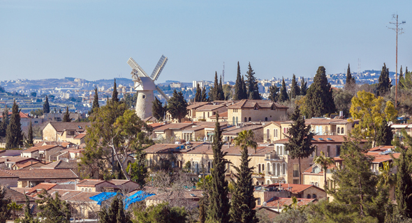 שכונת משכנות שאננים ירושלים Airbnb, צילום: שאטרסטוק