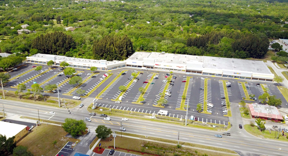 מרכז מסחרי בפלורידה    , צילום: Aerial photography