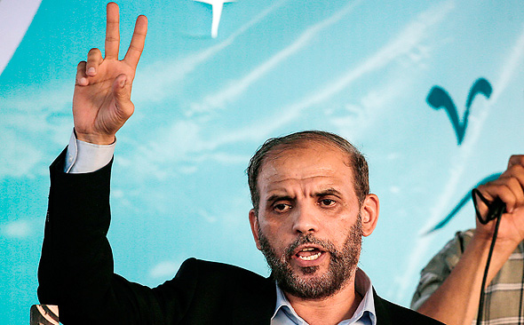 ממנהיגי חמאס חוסאם בדראן, צילום: איי אף פי