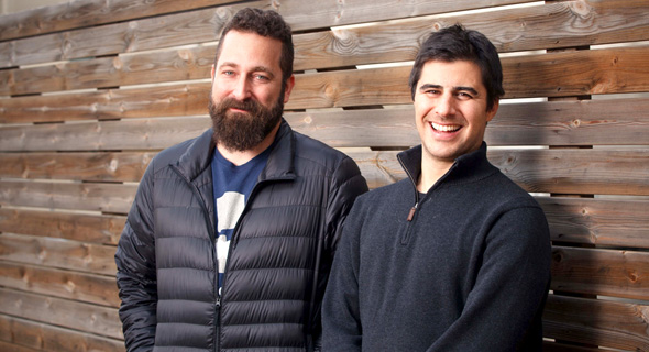 Dynamic Yield co-founders Omri Mendellevich (left) and Liad Agmon. Photo: Tamuz Rachman