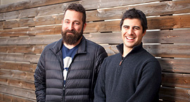 Dynamic Yield co-founders Omri Mendellevich (left) and Liad Agmon. Photo: Tamuz Rachman