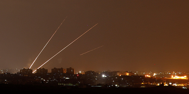 שתי רקטות שוגרו מעזה לעבר שטח ישראל
