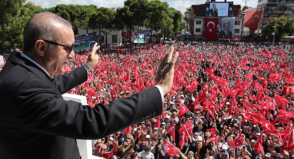 נשיא טורקיה ארדואן ביום שישי. תקדים בברית נאטו