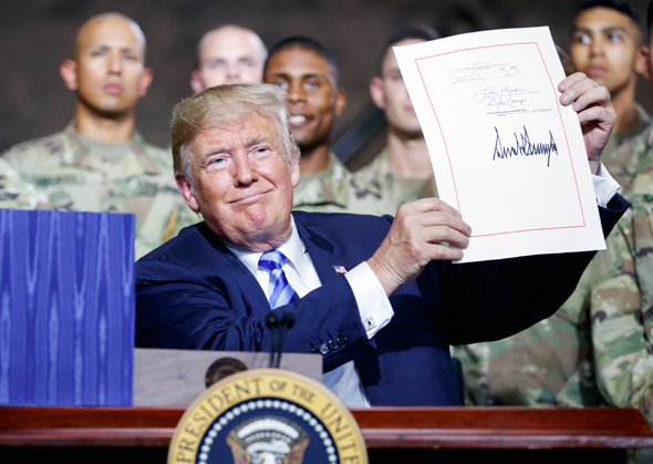 U.S. president Donald Trump. Photo: AP