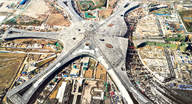 Beijing's new airport. Photo: AFP