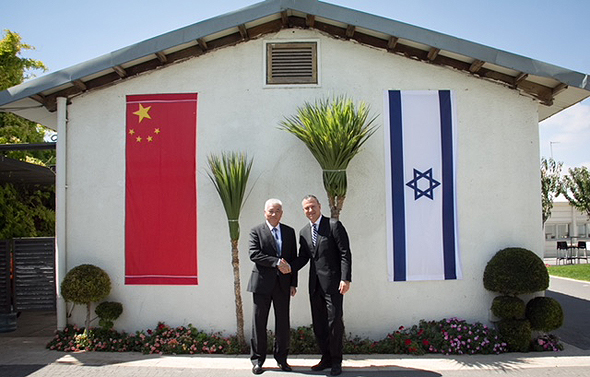 Wang Zhigang and Erel Margalit. Photo: Marcelle Deichev