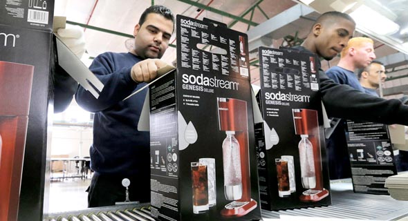 A SodaStream manufacturing line. Photo: Reuters