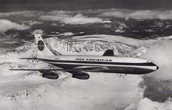 מטוס הבואינג 707, צילום: PAN AM