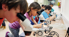 Israeli biology class. Photo: Amit Sha'al