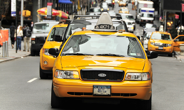 Taxis in New York. Photo: Shutterstock