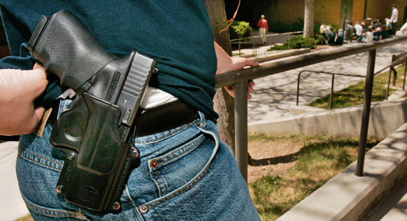 Guns. Photo: AP