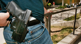Guns. Photo: AP