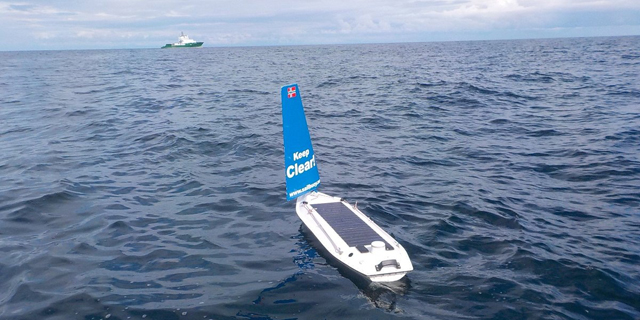 הישג אוטונומי: סירה רובוטית צלחה לבדה את האוקיינוס האטלנטי