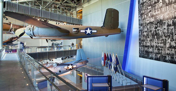 המוזיאון הלאומי למלחמת העולם השנייה בניו אורליאנס , צילום: nationalww2museum