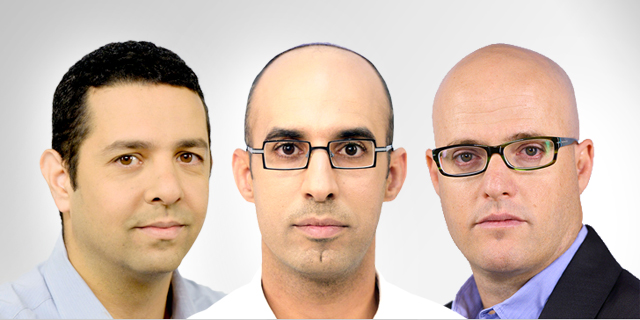 מימין: אסף מיכאלי, הראל שרעבי ויואב גפני. שלושת הסגנים שעזבו את רשות שוק ההון, צילום: לע"מ, Mark Neyman