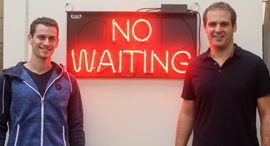 Tapingo co-founders Udi Oster (left) and Daniel Almog. Photo: PR