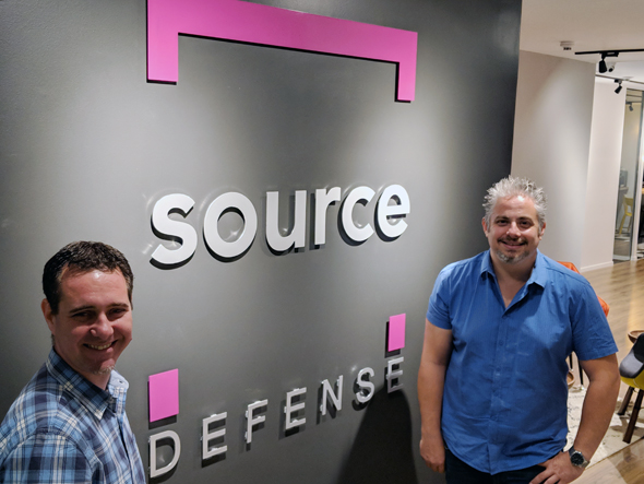 Source Defense co-founders Avital Grushcovski (left) and Hadar Blutrich. Photo: PR