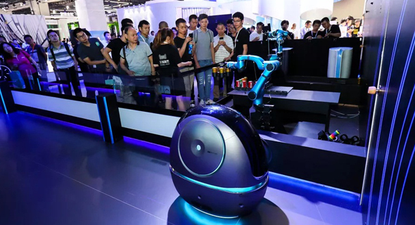 עליבאבא רובוטים רובוטיקה רובוט, צילום: Alibaba AI labs