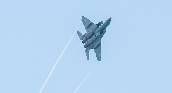 F15 ישראלי במפגן טיסה