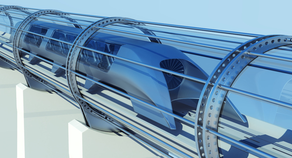 The hyperloop. Photo Shutterstock