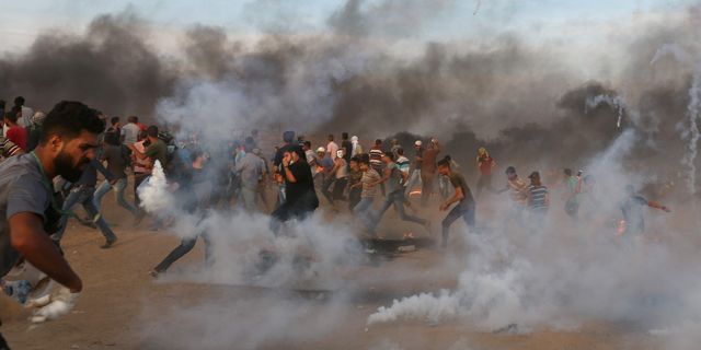 מהומות בגבול עזה. ארכיון, צילום: רויטרס