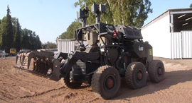 system for the detection of improvised explosive devices (IED) Photo: IAI.. 
