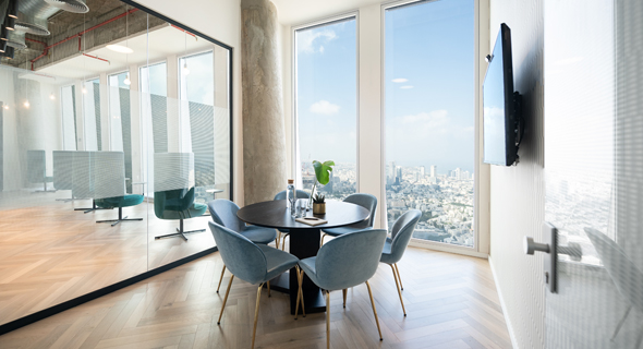 LABS TLV offices at the Azrieli Sarona tower. Photo: LABS TLV