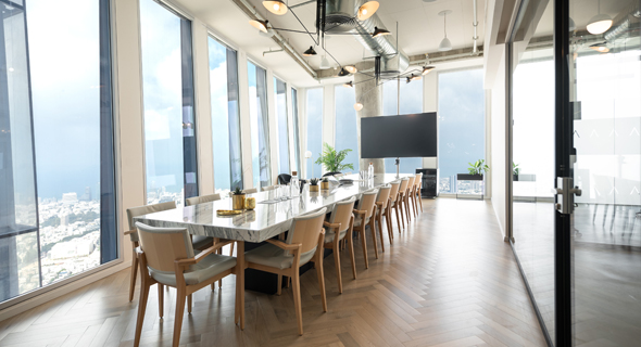 LABS TLV offices at the Azrieli Sarona tower. Photo: LABS TLV