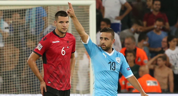 נבחרת ישראל נגד נבחרת אלבניה, אמש בבאר שבע