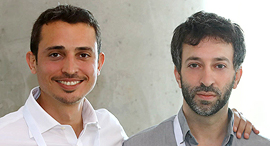 Kindite co-founders Maor Cohen (left) and Aviad Lahav