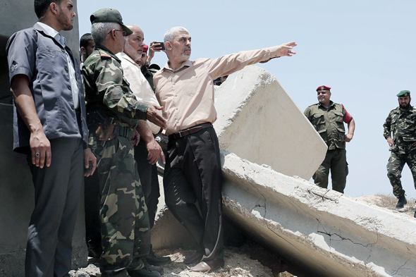 מנהיג חמאס יחיא סינוואר, צילום: אי פי איי