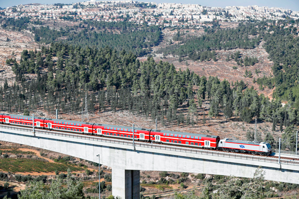 The Jerusalem express train. Photo: AFP