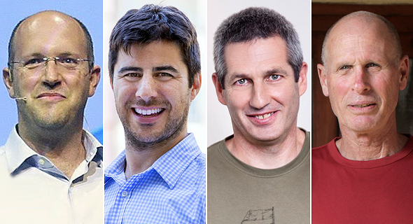 Left to right: Yariv Bash, Liad Agmon, Daniel Cohen, and Ofer Ariely