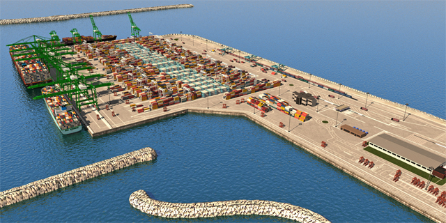 היסטוריה בענף הספנות: חברת TIL קיבלה מנמלי ישראל שטח ראשון של הנמל החדש באשדוד