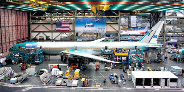 בואינג רשמה הפסד שיא ב-2020 ודחתה את תחילת הפעילות של הדגם 777-X
