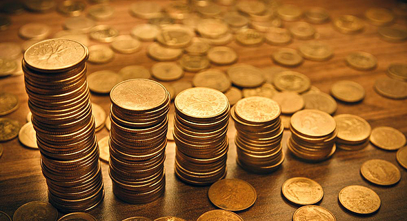 כסף מטבעות פנסיה חיסכון , צילום: שאטרסטוק