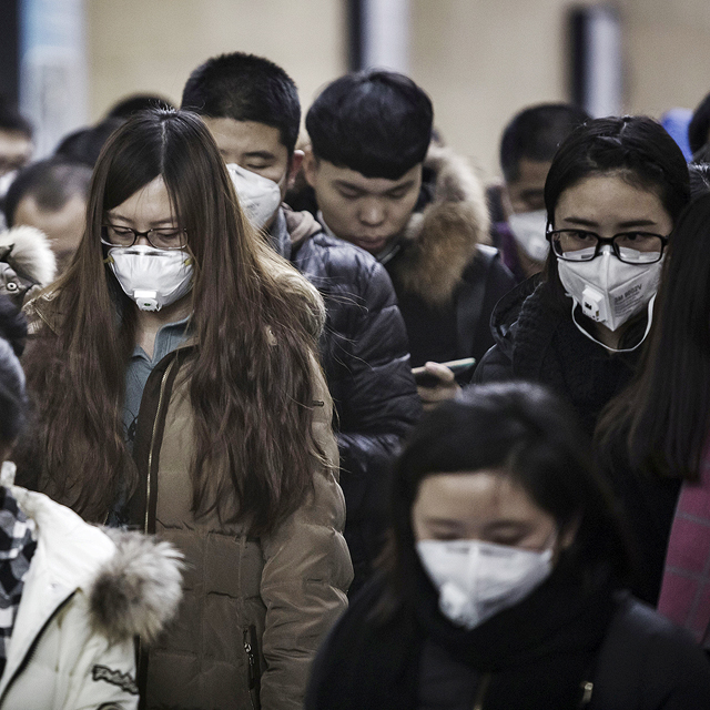מוסף שבועי 8.11.18 תשלום אוויר זיהום אוויר בייג&#39;ינג סין ינואר 2017, צילום: בלומברג