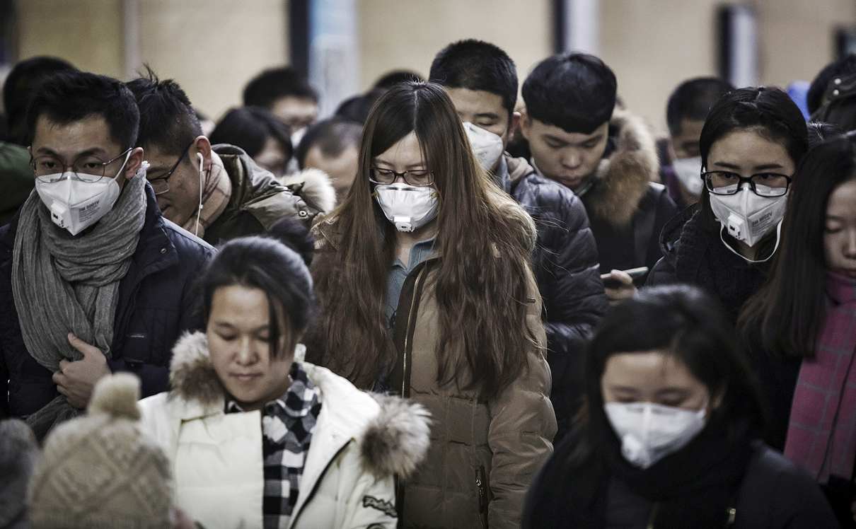 מוסף שבועי 8.11.18 תשלום אוויר זיהום אוויר בייג'ינג סין ינואר 2017, צילום: בלומברג